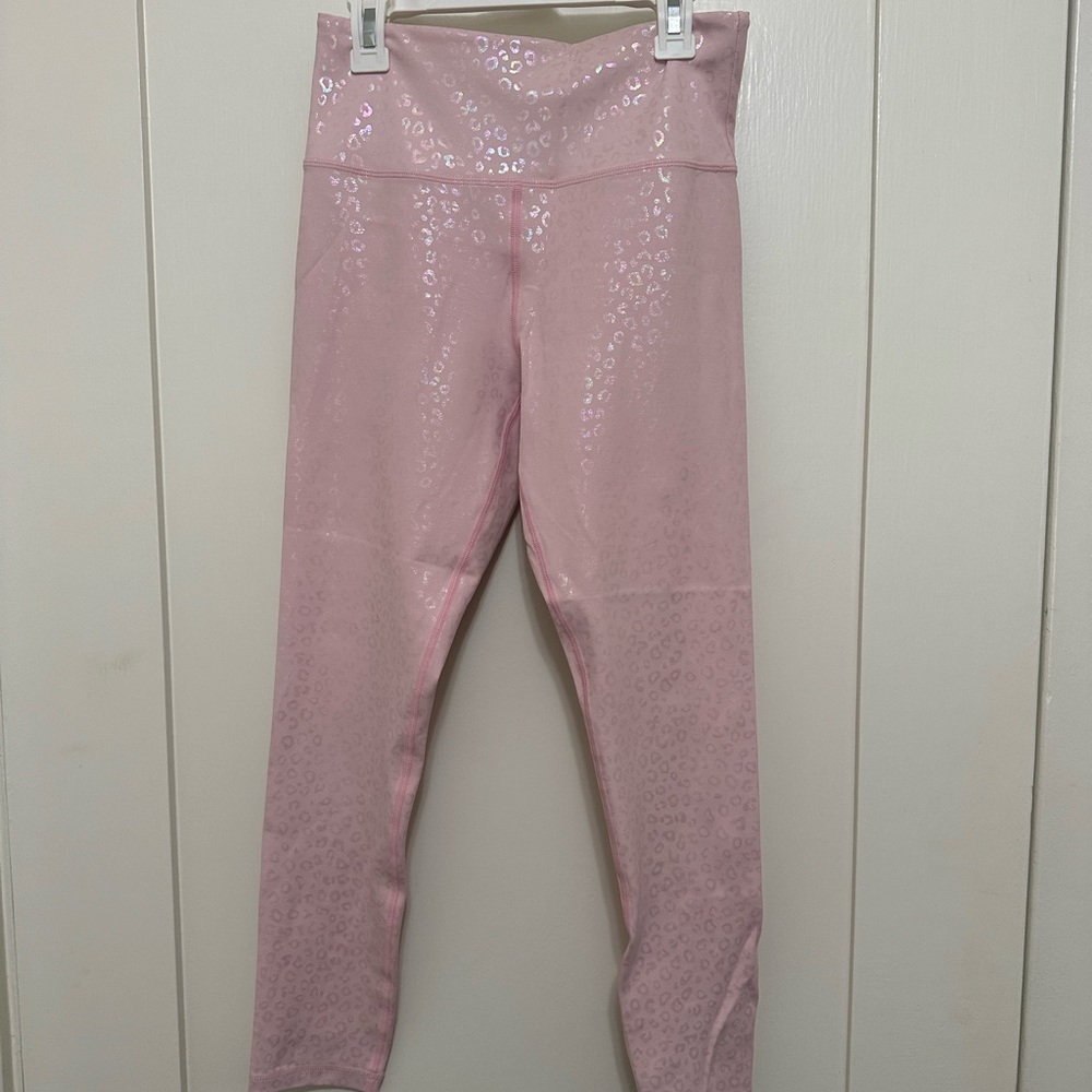 ZYIA Pink Leopard Unicorn Light n Tight 24” Leggings (4)